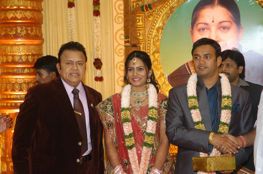 Actor Radharavi son wedding reception stills | Picture 40871